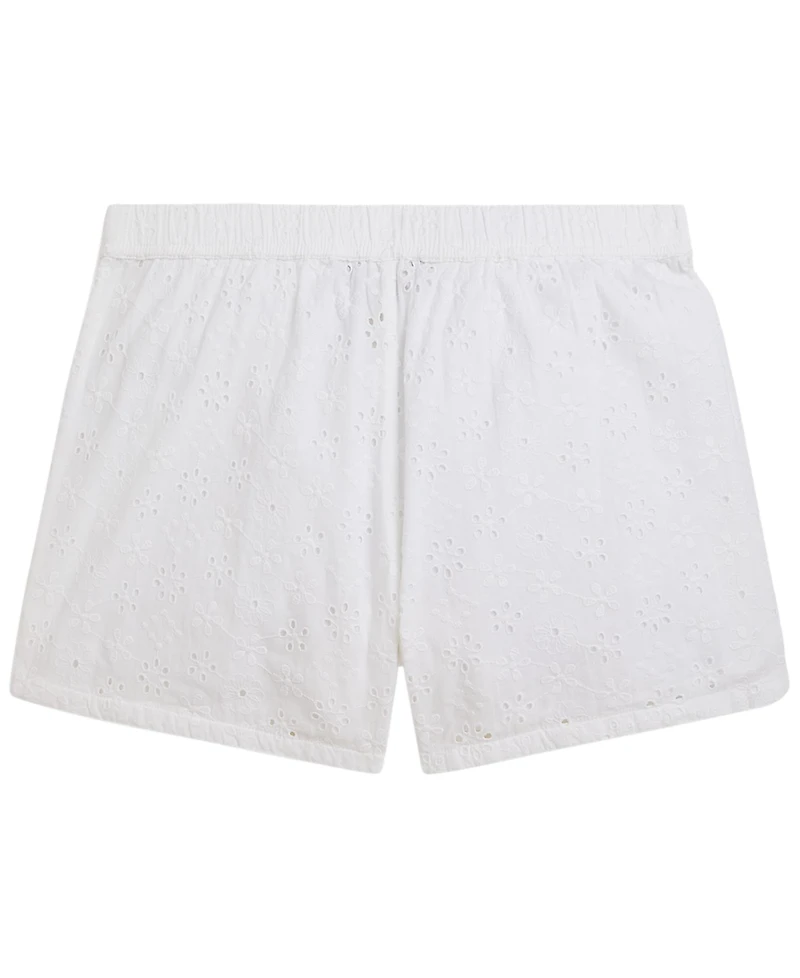 Polo Ralph Lauren Girls' 7-16 Eyelet Cotton Short