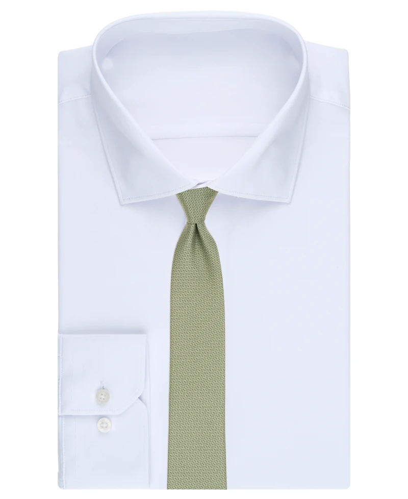 Alfani Men's Solid Pattern Tie, Macy's Exclusive