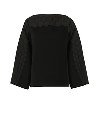 Leem Women's Quilted Embroidered Top