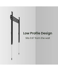 Kanto PF405 Solid Steel Ultra Thin Fixed Tv Mount