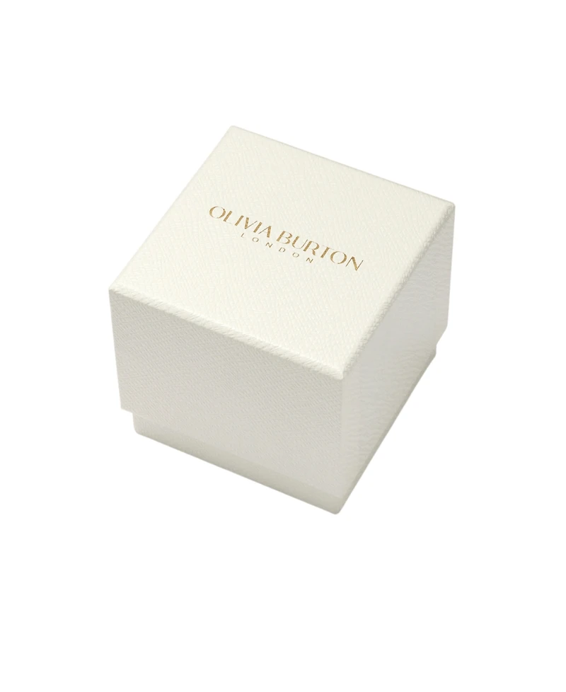 Olivia Burton Women's Westbourne Silver Tone Stainless Steel Bracelet Watch, 30mm
