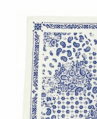 Marcus Adler Satin Paisley Square Scarf