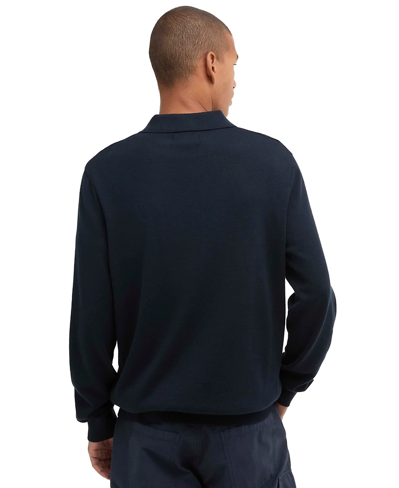 Barbour Men's Long-Sleeve Polo Shirt
