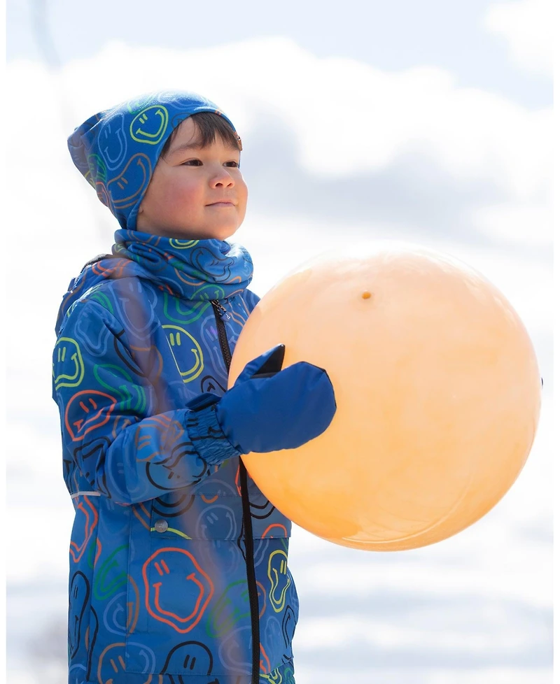 Deux par Deux Baby Boys Mid-Season Mittens in Polyester