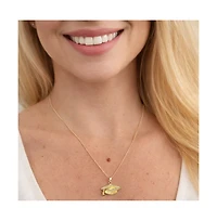 Dloria Limitless Graduation Cap Pendant Necklace
