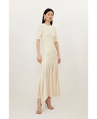 Karen Millen Women's Knitted Maxi Dress