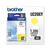 Brother LC20EY INKvestment 1,200 Page-Yield Super High-Yield Ink