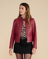 Furniq Uk Women's Leather Jacket