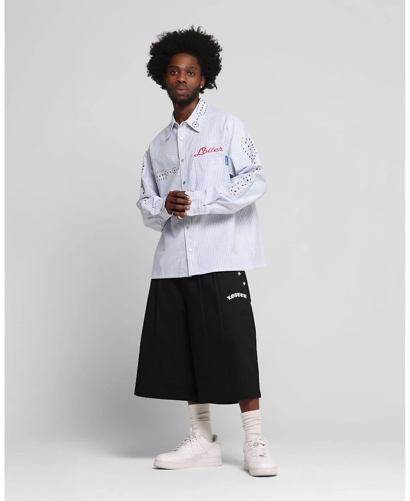 Loiter Men's Western Long Sleeve Button Up Shirt