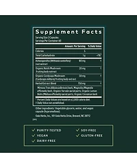Gaia Herbs Adrenal Health Nightly Restore - Adrenal Support Herbal Supplement with Ashwagandha, Magnolia Bark, Cordyceps, Lemon Balm