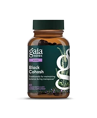 Gaia Herbs Black Cohosh - Menopause Support Supplement to Help Maintain Hormone Balance and Health for Women - With Organic Black Cohosh