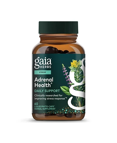 Gaia Herbs Adrenal Health Daily Support - With Ashwagandha