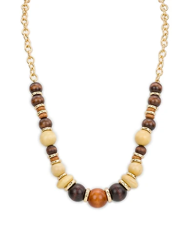 Patrica Nash Gold-Tone Plated Long Beaded Necklace
