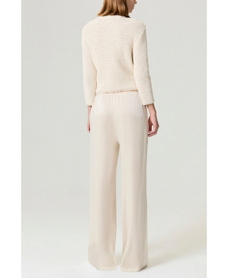 Nocturne Women's Elastic-Waist Relaxed Pants