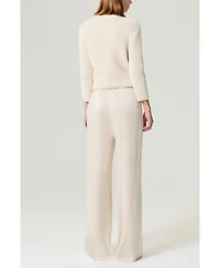 Nocturne Women's Elastic-Waist Relaxed Pants