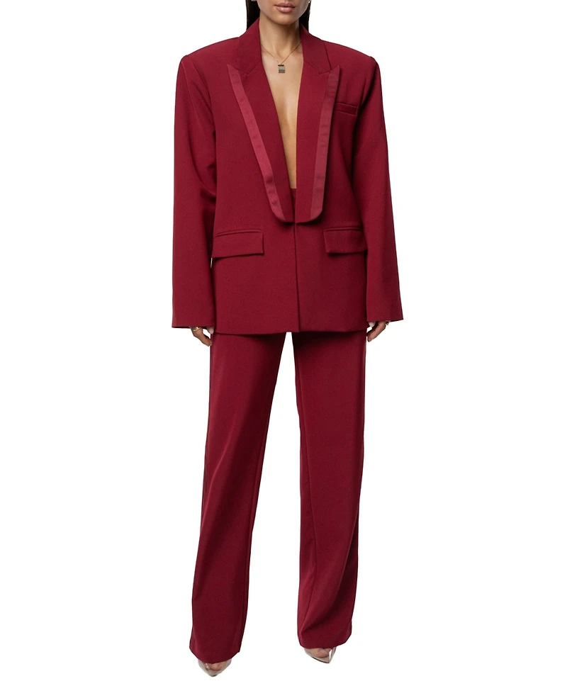 Jluxlabel Women's Suite Life Woven Blazer