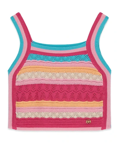 Guess Girls' 7-16 Sleeveless Crochet Top