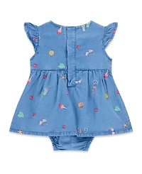 Guess Baby Girls' Chambray Bodysuit Dress