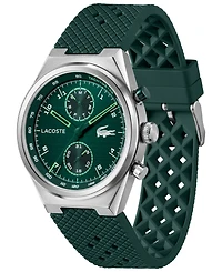 Lacoste Men's Line Racer Silicone Strap Watch
