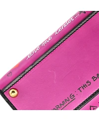 Pre-Owned Dolce & Gabbana Mini Welcome Top Handle Bag Printed Leather