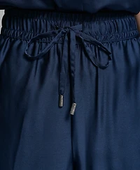 Karl Lagerfeld Paris Women's Mid-Rise Floral Printed Pants