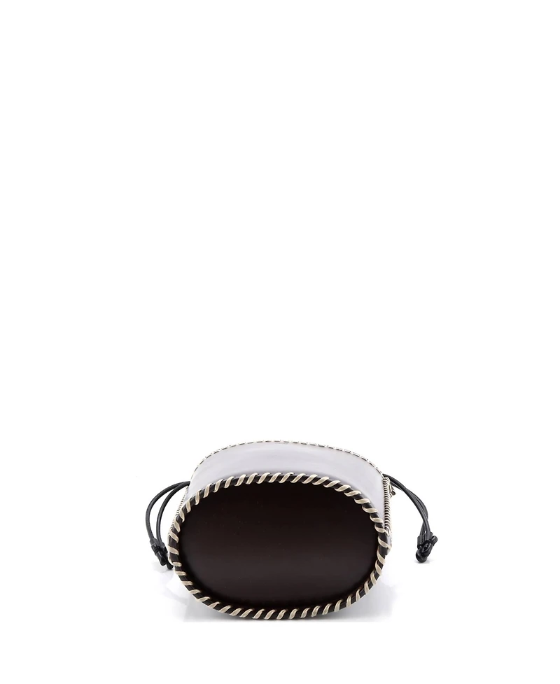 Pre-Owned Chloe Mini Louela Bucket Bag Leather