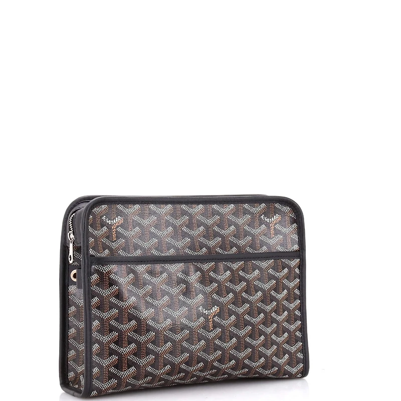 Pre-Owned Goyard Mm Jouvence Toiletry Pouch Coated Canvas