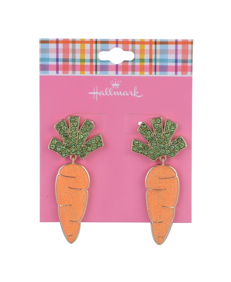 Hallmark Carrot Drop Earrings