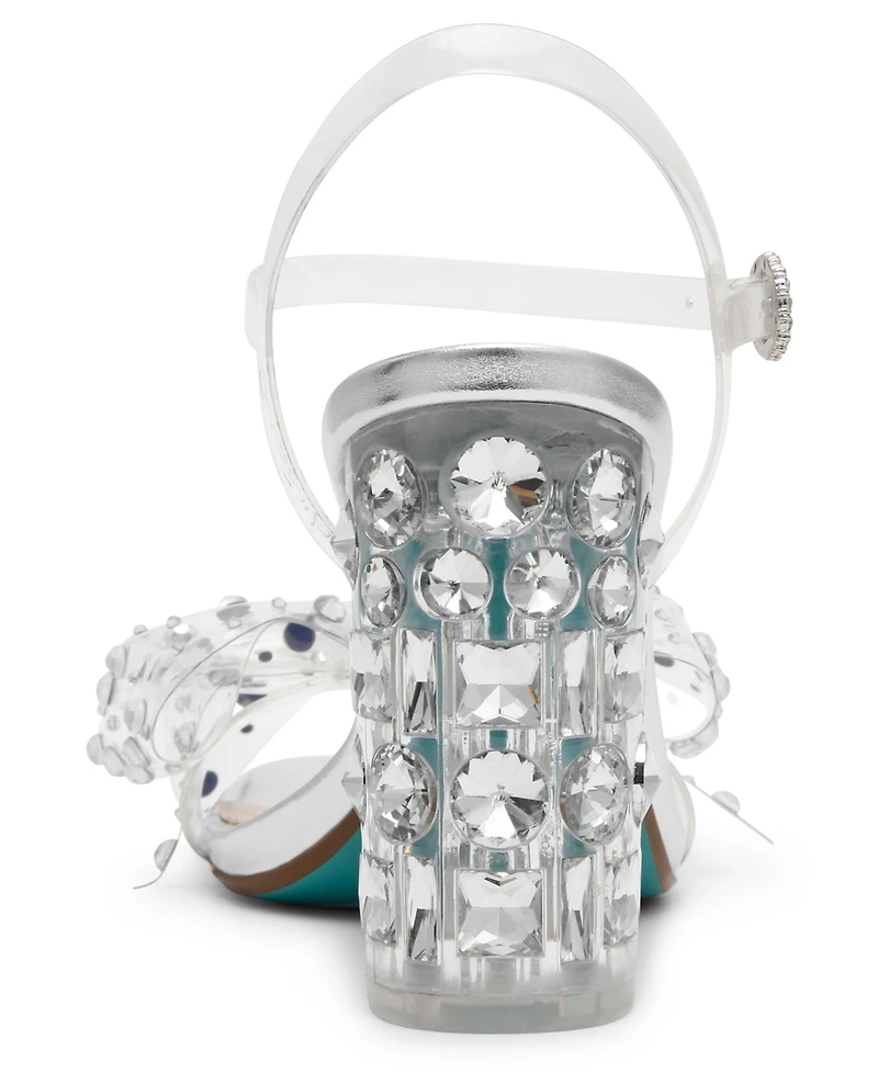 Betsey Johnson Women's Pratt Square Toe Sandals