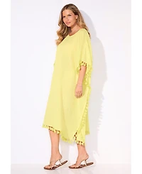 Swimsuits for All Women's Everly Pom Cover Up Tunic