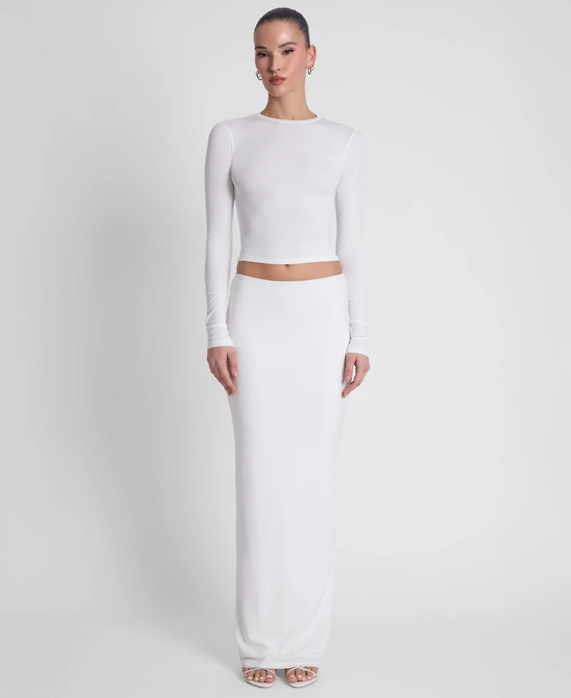 Leau Women's Everyday Jersey Maxi Skirt