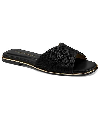 Donna Karan New York Women's Harmony Slip-On Flat Sandals