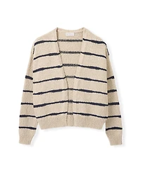 Celtic & Co. Women's Long Sleeve Drop Stitch Cardigan