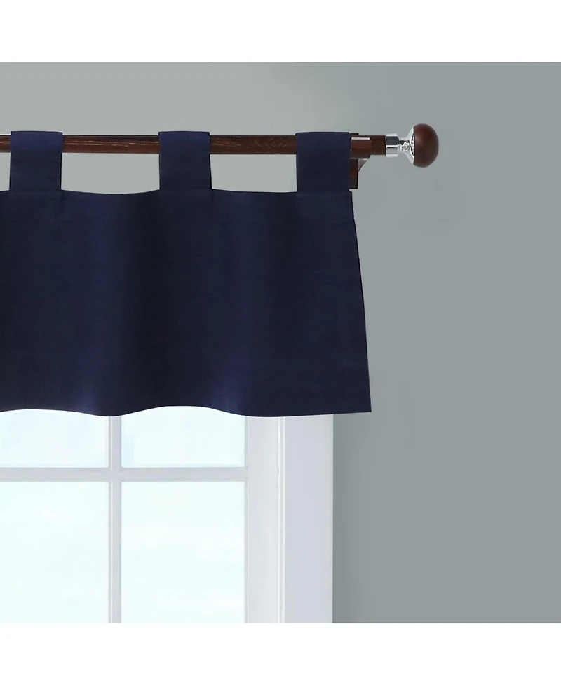 Thermalogic Weathermate Room Darkening Tab Top Flat Valance for Windows