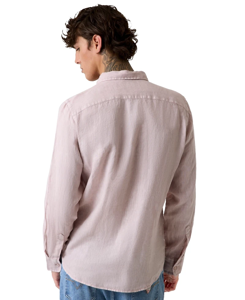 Guess Men's Long-Sleeve Shirt