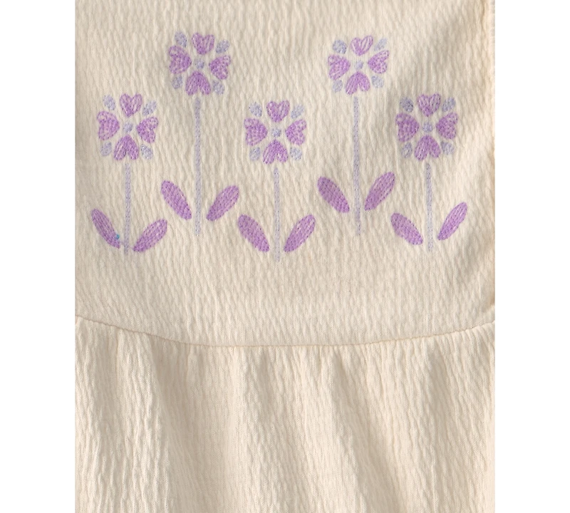 Carter's Girls' 2T-5T Floral Top and Short, 2-Piece Set