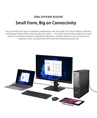 Lenovo ThinkCentre Small Form Factor Business Desktop, Intel Core i7-13620H, 16GB DDR5, 1TB Ssd, Wired Kb & Mouse, Windows 11 Pro