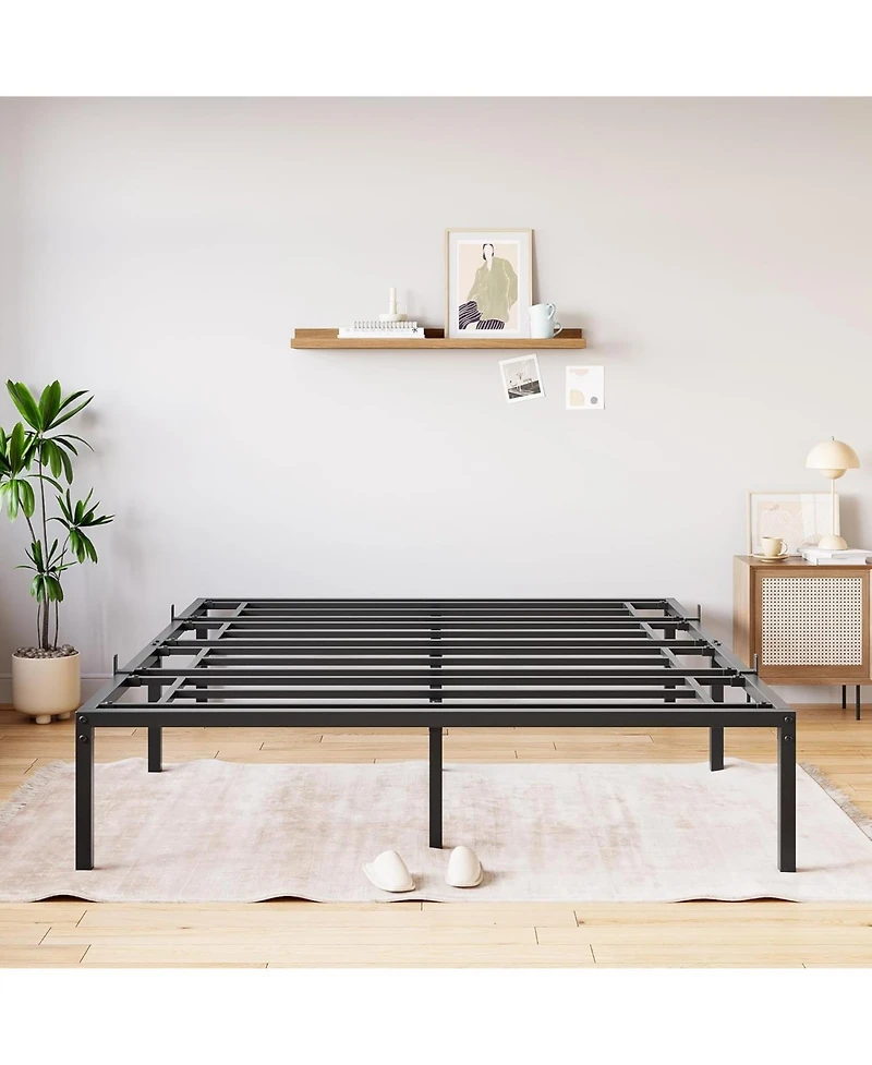 gaomon 16 in Bed Frame, Heavy Duty Metal Platform Bed Frame