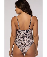 Pinkblush Maternity Smocked One-Piece Swimsuit