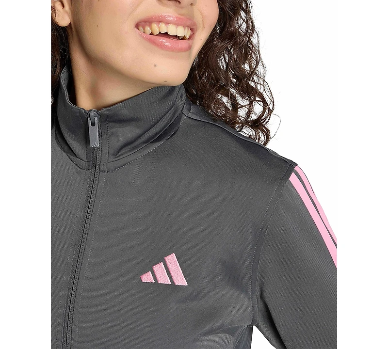 adidas Women's Tricot 3-Stripes Track Jacket