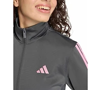 adidas Women's Tricot 3-Stripes Track Jacket
