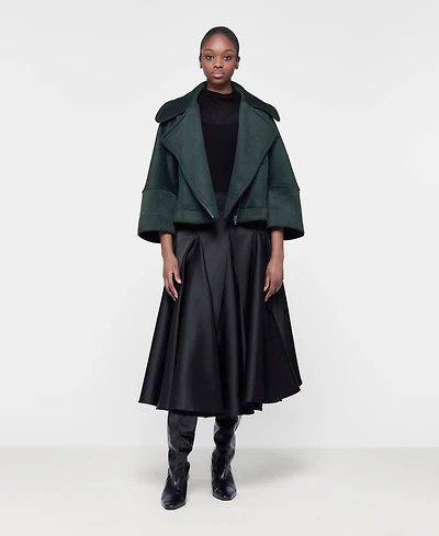 Leem Women's Boxy Biker Jacket