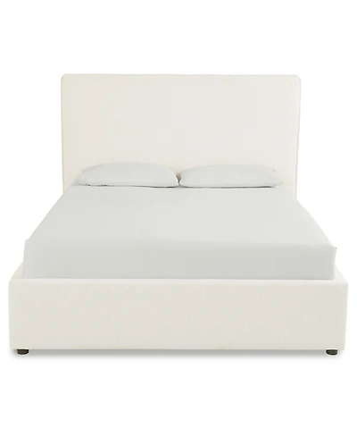 Marcel 82" Upholstered Flanged Seam California King Bed