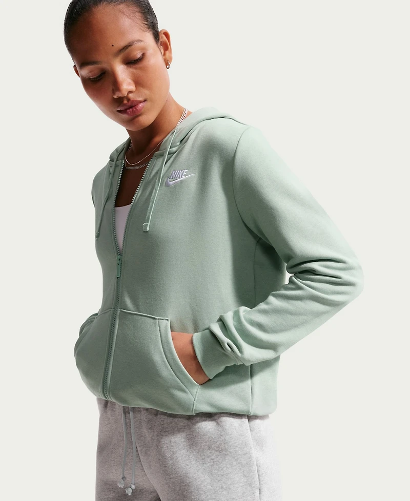 Nike Women's Sportswear Club Fleece Full-Zip Hoodie