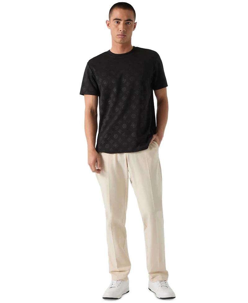 Guess Men's Nico Embossed Knit T-Shirt