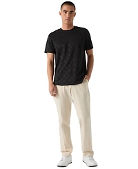 Guess Men's Nico Embossed Knit T-Shirt