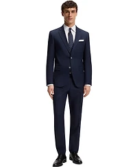 Boss by Hugo Men's Easy-Iron Cotton Poplin Slim-Fit Dress Shirt