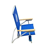 Tommy Bahama 4-Position Easy In-Easy Out Folding Beach Chair