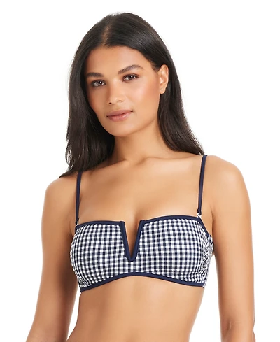 Sanctuary Women's Bandeau Neck Bikini Top