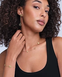 Olivia Burton Women's Forget Me Not Gold Tone Stainless Steel Bracelet